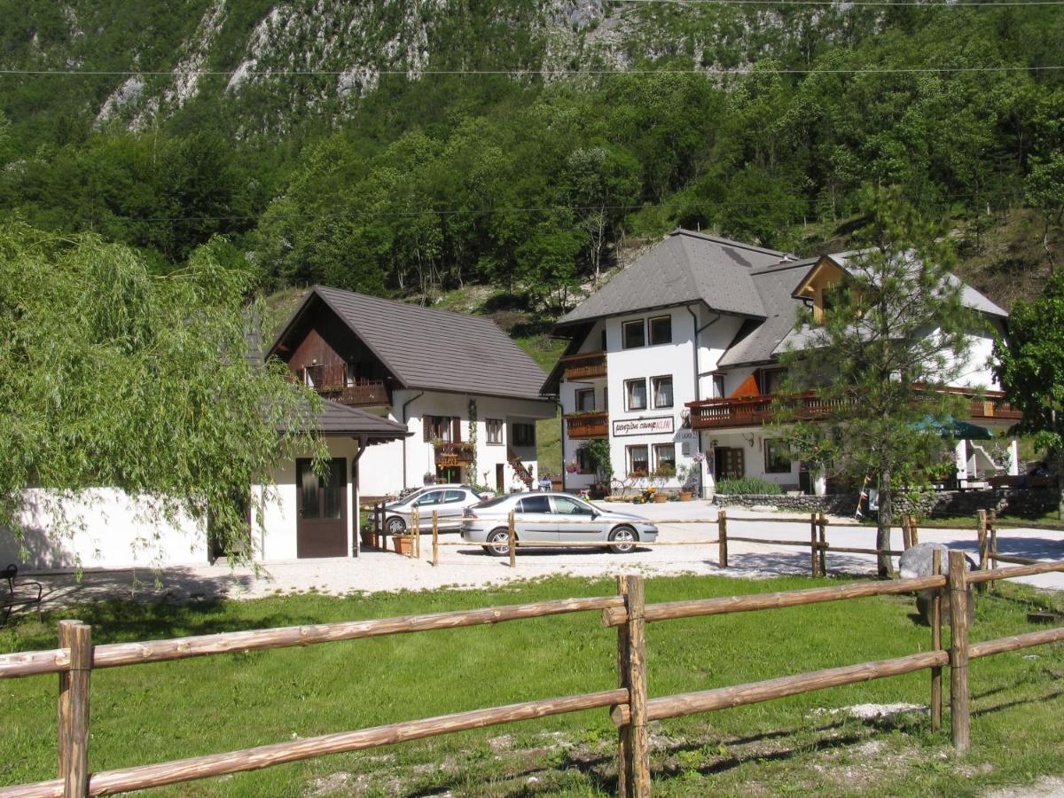 Pension Kamp Klin Bovec Exterior foto